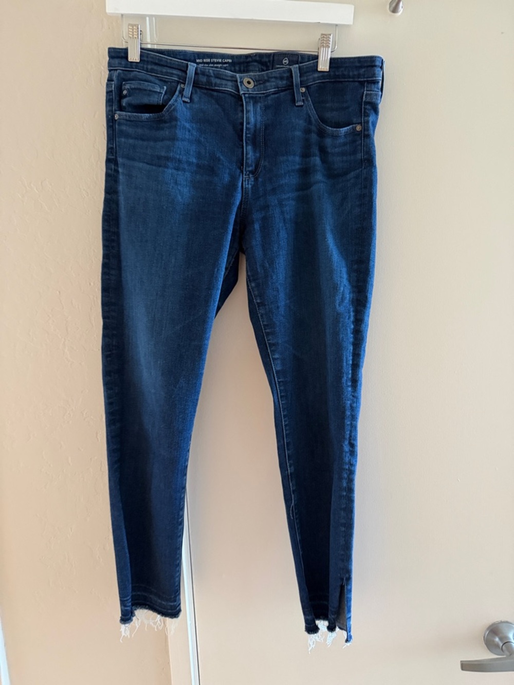 Ag Adriano Goldschmied Dark Blue Skinny Jeans